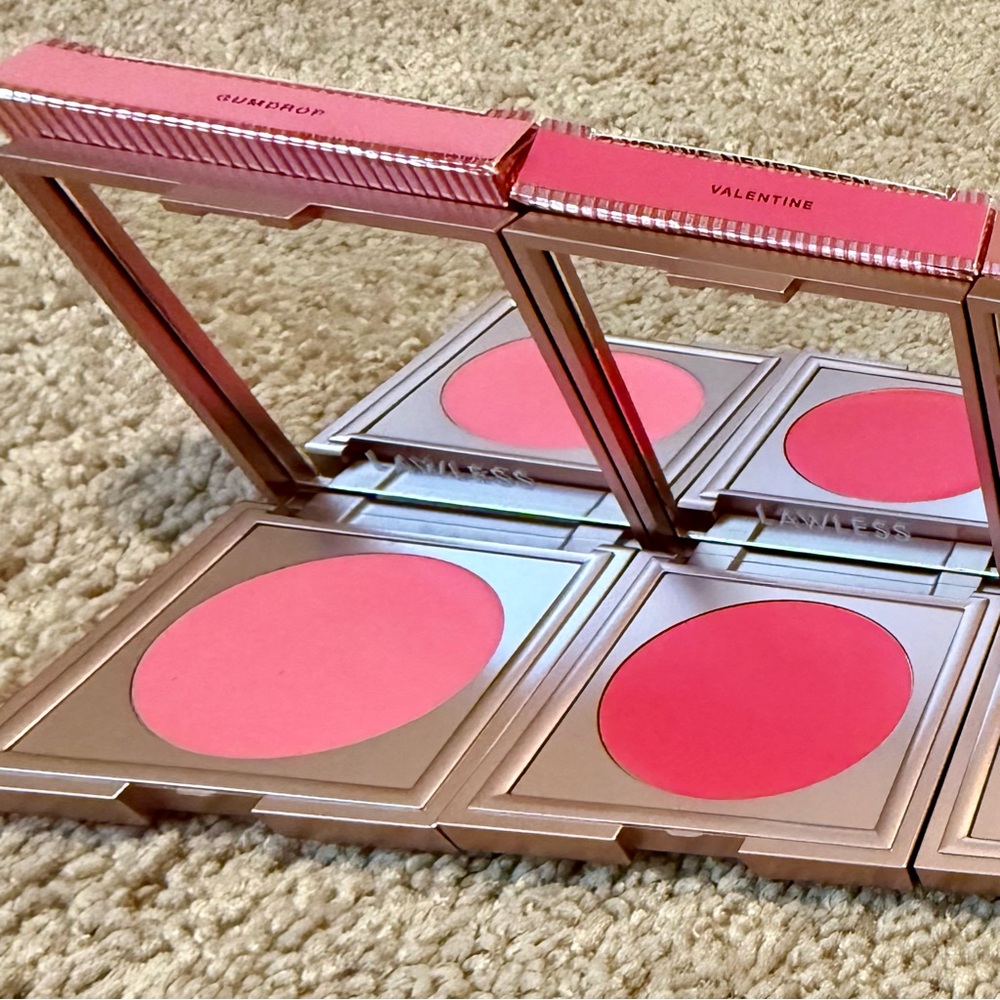 Lawless Pinch My Cheeks Soft Blur Cream Blush Trio - Gumdrop, Valentine, Angel